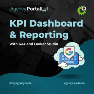 AgencyPortal KPI Dashboard GA4 Looker Studio WHMCS Product Image