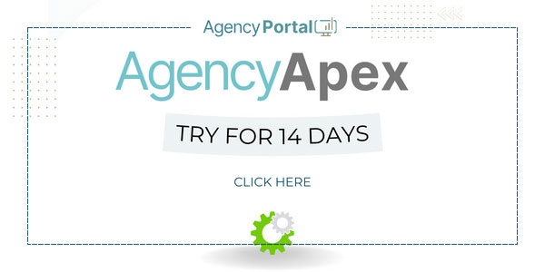 AgencyPortal Agency Apex Try 14 Days Banner