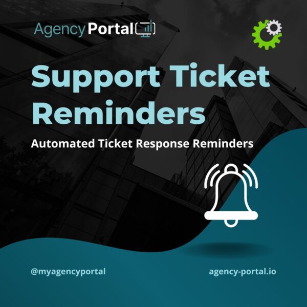 AgencyPortal Support Ticket Reminders For WHMCS Product Image