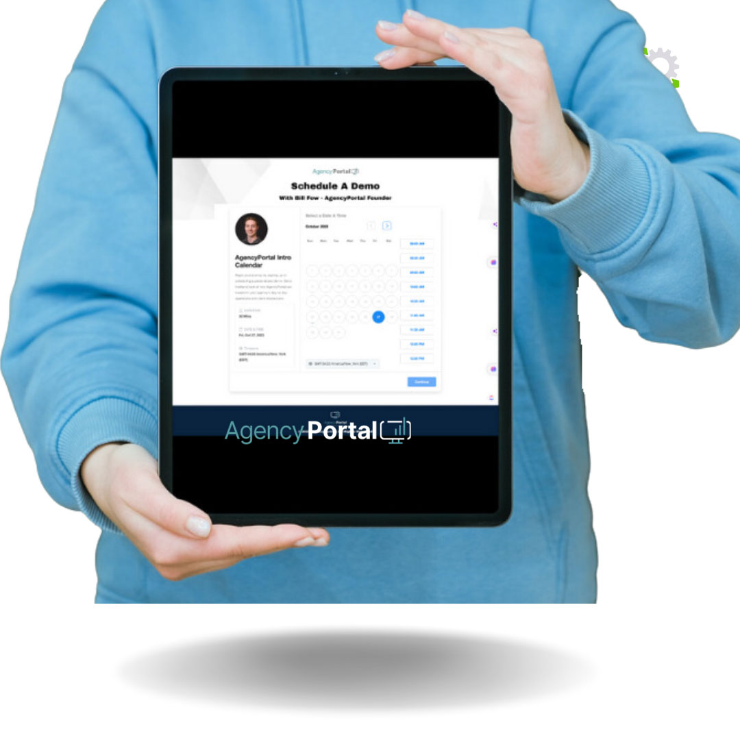 Demo AgencyPortal Sign Up From