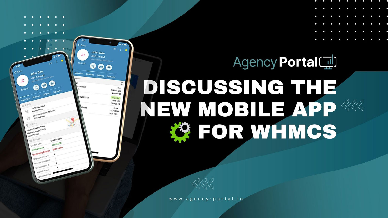 WHMCS Mobile App Review AgencyPortal Cover Photo